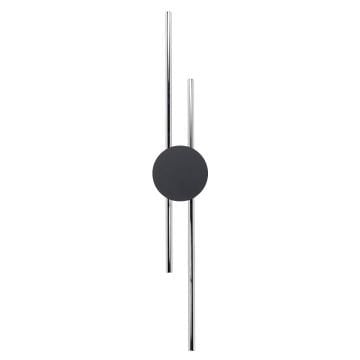 CreaLight AH07-09405 2x9 Watt 136 cm Krom Çubuk LED Aplik - Gün Işığı (3000K)