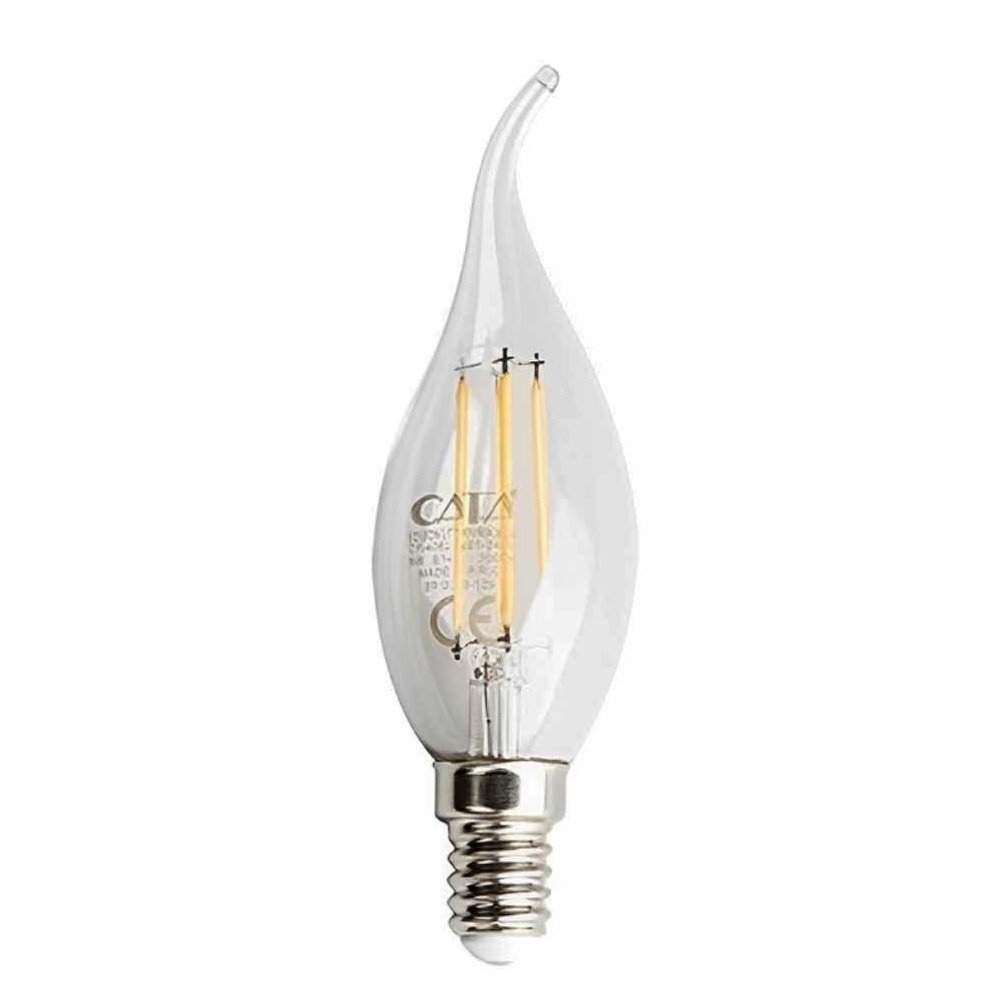 CATA CT-4064 7 Wat Rustik LED Rustik Kıvrık Uçlu Mum Ampul - Gün Işığı (3200K)