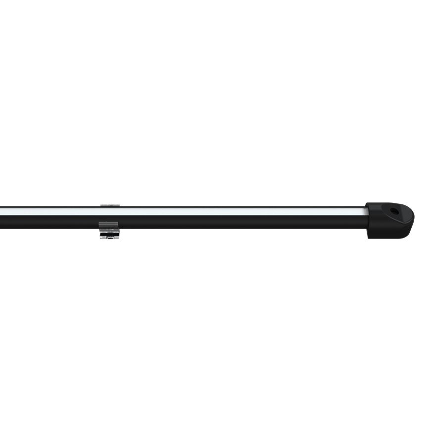 GOYA YRB 2835-144-15/12 100 cm 12 Volt 24 Watt Siyah Yuvarlak Alüminyum Kasalı Rigit LED Bar