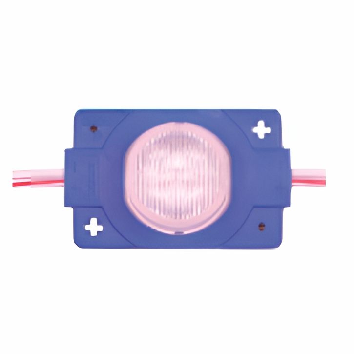 İled 12 Volt 1.5 Watt Modül LED - Mavi Işık - 165 Derece - MLIL.3030.B067.R112