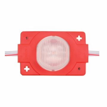 İled 12 Volt 1.5 Watt Modül LED - Kırmızı Işık - 165 Derece - MLIL.3030.R067.R112