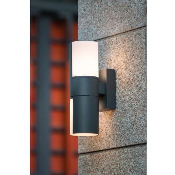 HOROZ 076-054-0014 IMPERIAL 14 Watt Siyah Dış Mekan LED Aplik - Metal Kasa - Ilık Beyaz (4200K)