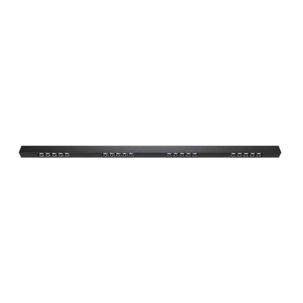 GOYA GY 8043-120 Siyah/Beyaz Kasa 40 Watt 120 cm LED Lensli Lineer Sarkıt Armatür