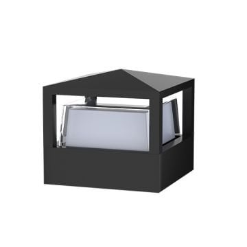 GOYA GY 6220 12 Watt Siyah Set Üstü LED Aplik - Gün Işığı (3000K) - IP65 - Metal Kasa