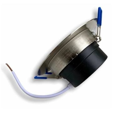 CATA CT-5252 Akik 7 Watt Sıva Altı Krom-Siyah Yuvarlak LED Spot