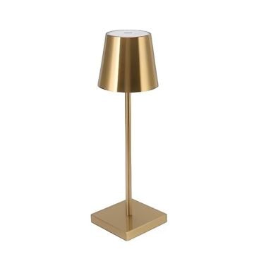 CATA CT-8437 İstanbul Şarjlı, Dimlli, Dokunmatik LED Masa Lambası - 3 Işık Renkli (Beyaz + Ilık Beyaz + Gün Işığı)