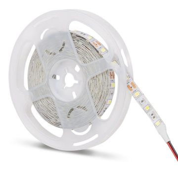 NOAS YL40-4001 12 Volt Beyaz Şerit Led - 14.4 Watt/Metre [5 Metre]