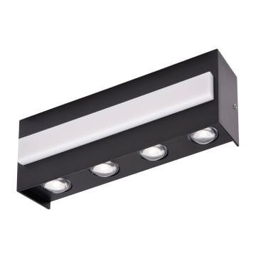 HOROZ 076-042-0015 TWIST 15 Watt Siyah Dış Mekan LED Aplik - Metal Kasa - Ilık Beyaz (4200K)