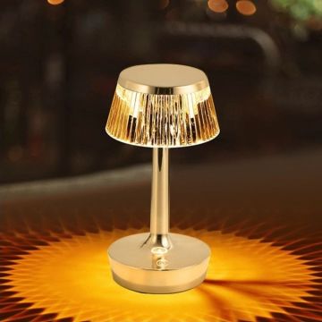 CATA CT-8434 Rio Şarjlı, Dimlli, Dokunmatik LED Masa Lambası - 3 Işık Renkli (Beyaz + Ilık Beyaz + Gün Işığı)