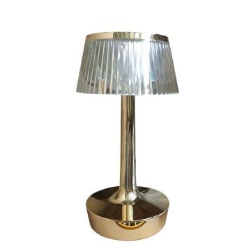 CATA CT-8434 Rio Şarjlı, Dimlli, Dokunmatik LED Masa Lambası - 3 Işık Renkli (Beyaz + Ilık Beyaz + Gün Işığı)
