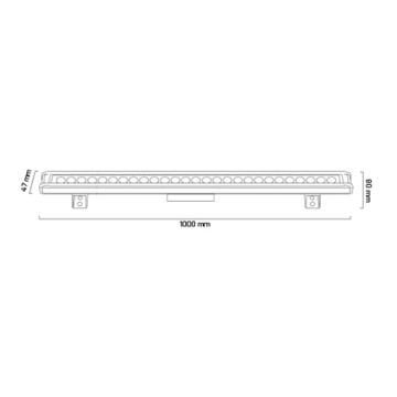 GOYA GY 6030-100 36 Watt 100 cm OSRAM LED Wallwasher (IP65)