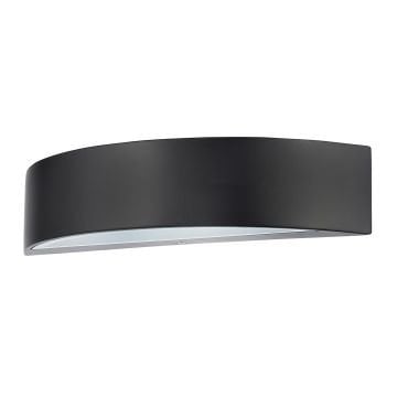 HOROZ 076-004-0012 MEŞE 12 Watt Siyah Dış Mekan LED Aplik - Metal Kasa - Ilık Beyaz (4100K)
