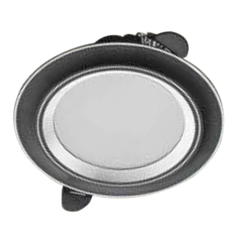 CATA CT-5258 Zebra 6 Watt Siyah-Krom LED Downlight Armatür - 3 Işık Renkli (Beyaz + Ilık Beyaz + Gün Işığı)