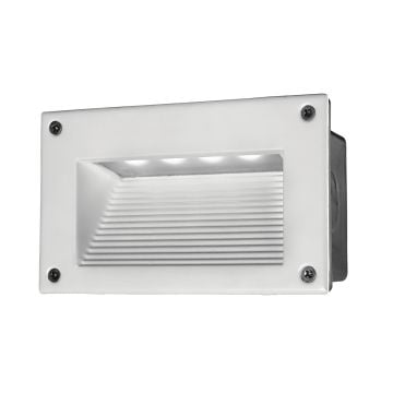goldX ZE501 4 Watt Beyaz Sıva Altı Dış Mekan Yuvarlak LED Merdiven Armatürü