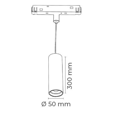 FORLIFE FL-6674 30 cm 12 Watt OSRAM LED Magnet Sarkıt Armatür