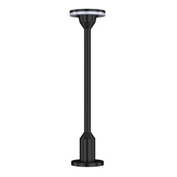 GOYA GY 6255 12 Watt Siyah 80 cm LED Bollard Armatür - Gün Işığı (3000K) - IP65 - Metal