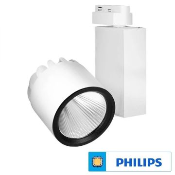 Braytron BD30-50430 Beyaz Kasa 30 Watt Trifaze PHILIPS LED Ray Spot - Beyaz Işık (6500K)