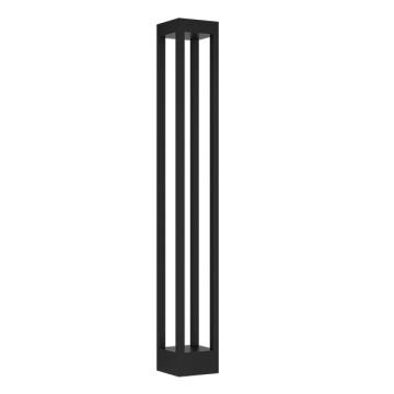 GOYA GY 6260 12 Watt Siyah 80 cm LED Bollard Armatür - Gün Işığı (3000K) - IP65 - Metal