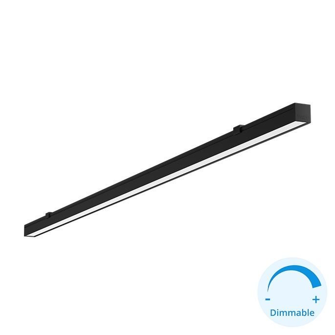 GOYA GY 8052-15 Siyah/Beyaz Kasa 42 Watt 150 cm Sıva Üstü DİMLİ Lineer Armatür