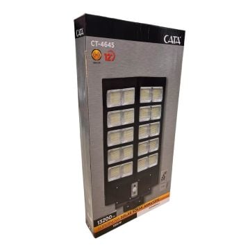 CATA CT-4645 1200 Watt Solar Sokak Armatürü - Beyaz Işık (6400K)