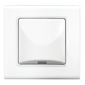 VİKO Linnera/Rollina 90440077 Kablo Çıkış Kapağı [Beyaz]