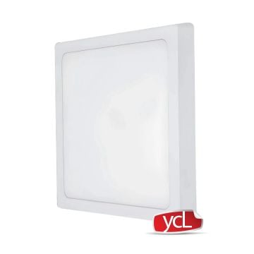 YCL ASM 2018 18 Watt Sıva Üstü Kare LED Panel