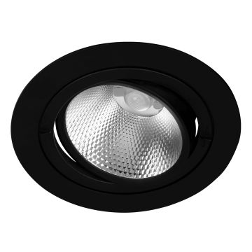 goldX ZE250-BK Siyah Kasa 40 Watt Yuvarlak LED Mağaza Spotu