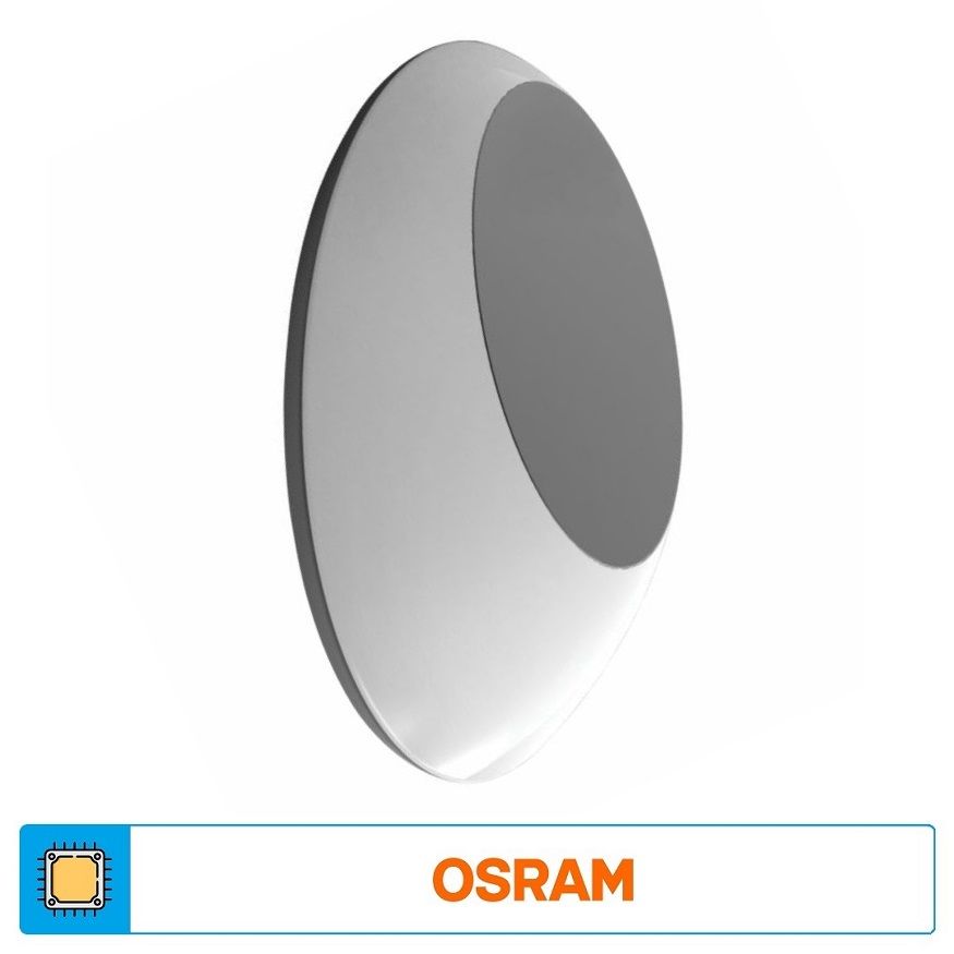 ACK AG40-01102 12 Watt Dış Mekan LED Aplik - OSRAM LED - IP54 - Gün Işığı (3000K) - Metal Gövde