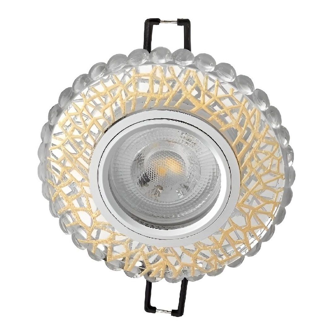 CATA CT-6670 Kamelya Gold-Krom Kristal Spot Kasası