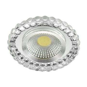 MOLLED MOL547 Yuvarlak LED Kristal Spot (Çerçeve Işıklı)