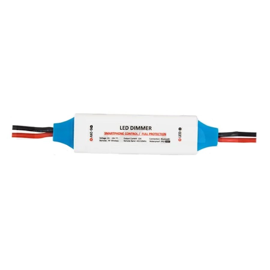6-24 Volt 15A Buetooth LED Dimmer
