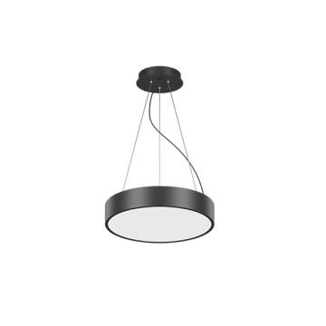 GOYA GY 8113-45 Siyah/Beyaz Kasa 36 Watt 45 cm Davul Lineer Sarkıt Avize