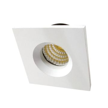 ACK AH07-01750 3 Watt Beyaz Kasa Kare Mini LED Spot - Yeşil Işık