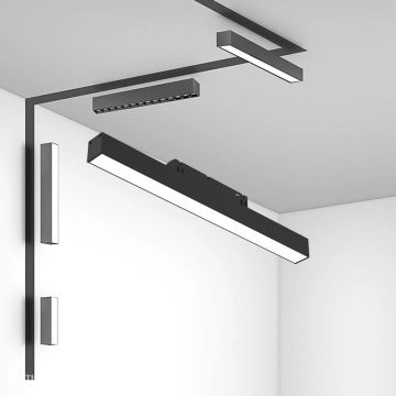 Braytron BD60-00681 18 Watt 60 cm LED Magnet Armatür - 3 Işık Renkli - Beyaz (6500K) + IIık Beyaz (4000K) + Gün Işığı (3000K)(Kopya)