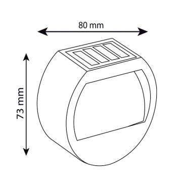 NOAS YL84-3001-S 5 Watt Solar LED Aplik