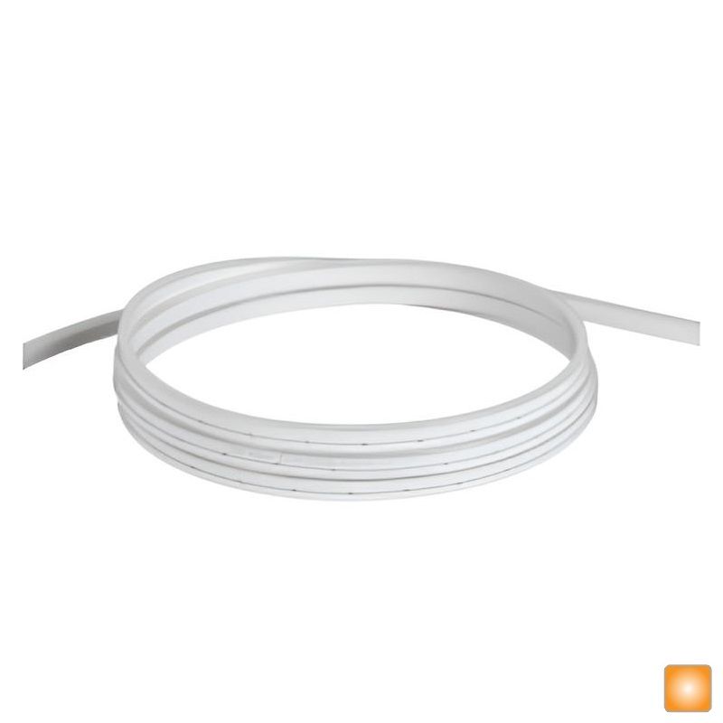 İled 12 Volt 6 mm Neon LED - Turuncu Işık - 8 Watt/Metre - [5 Metre] - FNIL.O067.S612