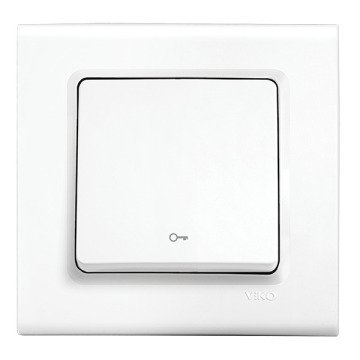 VİKO Linnera/Rollina 90440005 Kapı Otomatiği Anahtarı [Beyaz]