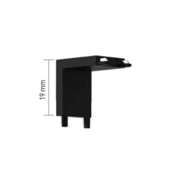 ACK AD45-97200 Sıva Üstü Magnet Ray Köşe Bağlantı Aparatı (Tavan-Duvar)