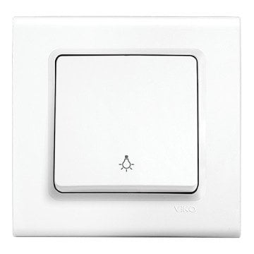 VİKO Linnera/Rollina 90440003 Light Anahtarı [Beyaz]