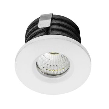 ACK AH06-00110 3 Watt Beyaz Kasa Mini LED Spot - Ilık Beyaz (4000K)