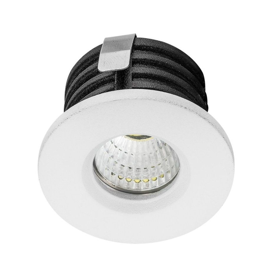 ACK AH06-00100 3 Watt Beyaz Kasa Mini LED Spot - Gün Işığı (3000K)