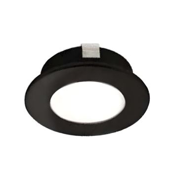 ACK AH07-01230 2.5 Watt Siyah Kasa Mini LED Spot - Beyaz Işık (6500K)