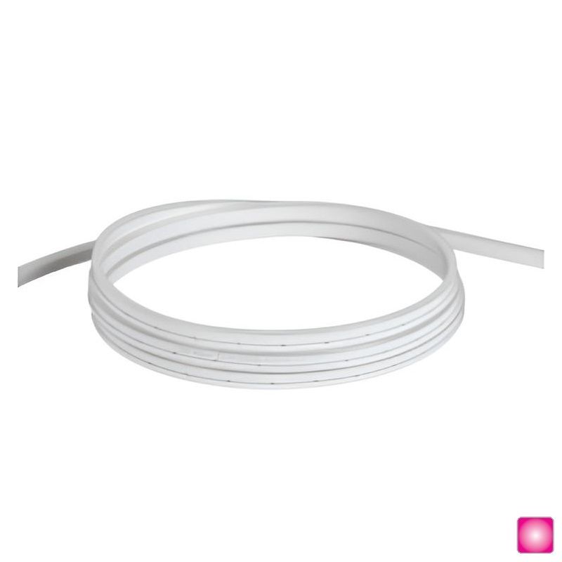 İled 12 Volt 6 mm Dış Mekan Neon LED - Pembe Işık - 8 Watt/Metre - [5 Metre] - FNIL.P067.0612