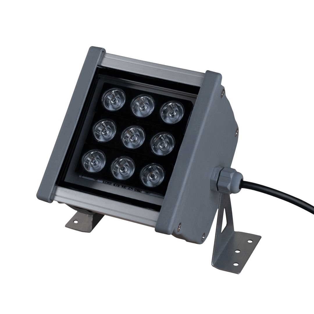 goldX ZE099-RGB 9 Watt 12 cm RGB LED Wallwasher