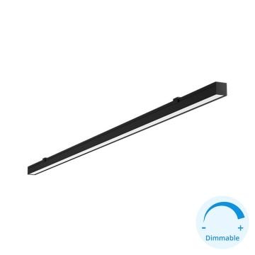 GOYA GY 8052-120 Siyah/Beyaz Kasa 34 Watt 120 cm Sıva Üstü DİMLİ Lineer Armatür