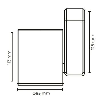 MOLLED MOL2058 Beyaz Kasa 20 Watt LED Ray Spot (SAMSUNG/OSRAM/PHILIPS LED & EAGLERISE/PHILIPS/LIFUD Driver)