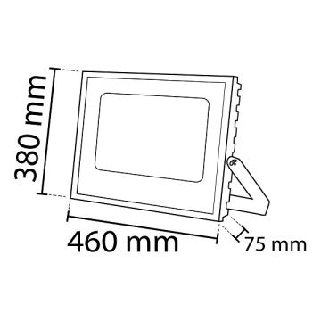 NOAS YL70-0400 400 Watt LED Projektör - Beyaz Işık (6500K)