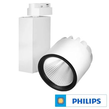Braytron BD30-20400 Beyaz Kasa 40 Watt PHILIPS LED Ray Spot - Gün Işığı (3000K)