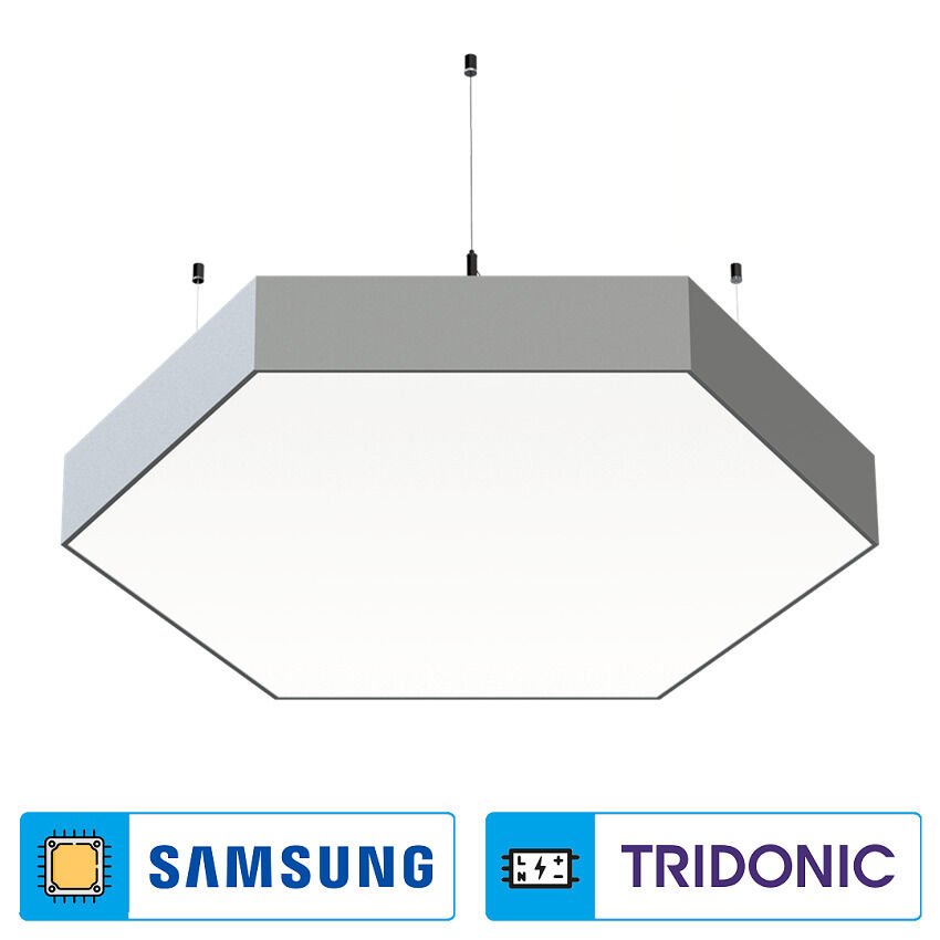 CL-Hexa-01 Lineer Sarkıt Armatür/Sıva Üstü Lineer Armatür (SAMSUNG LED & TRIDONIC Driver)