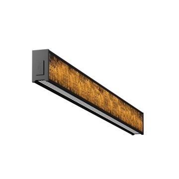 GOYA GY 8046-90 26 Watt 90 cm Oxide Gold Desenli Sıva Üstü Lineer Armatür
